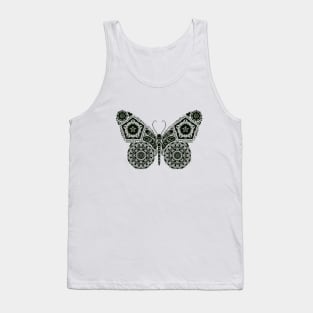 Ornamental Butterfly Tank Top